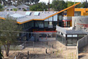 The Ocean Discovery Institute facility under construction.