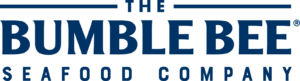 Logo of The Bumble Bee Seafood Company. The text "THE" is in small blue font on top, followed by "BUMBLE BEE" in large bold blue font, and "SEAFOOD COMPANY" in blue capital letters at the bottom, all centered and stacked.