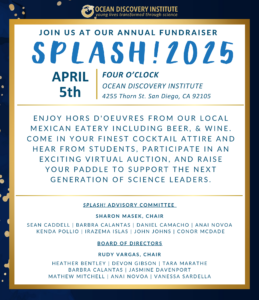 Join us for Splash our Annual Fundraiser happening on April 5th at our Living Lab! 